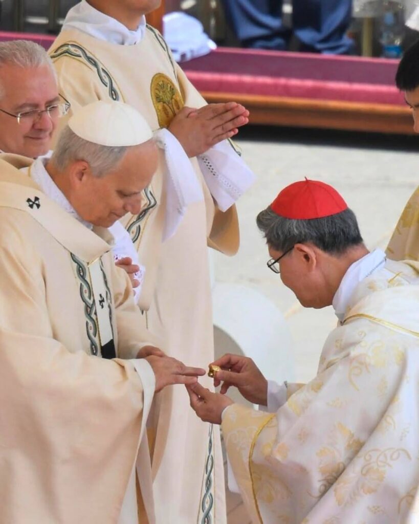 Pope Leo XIV Receives the Ring of the Fisherman