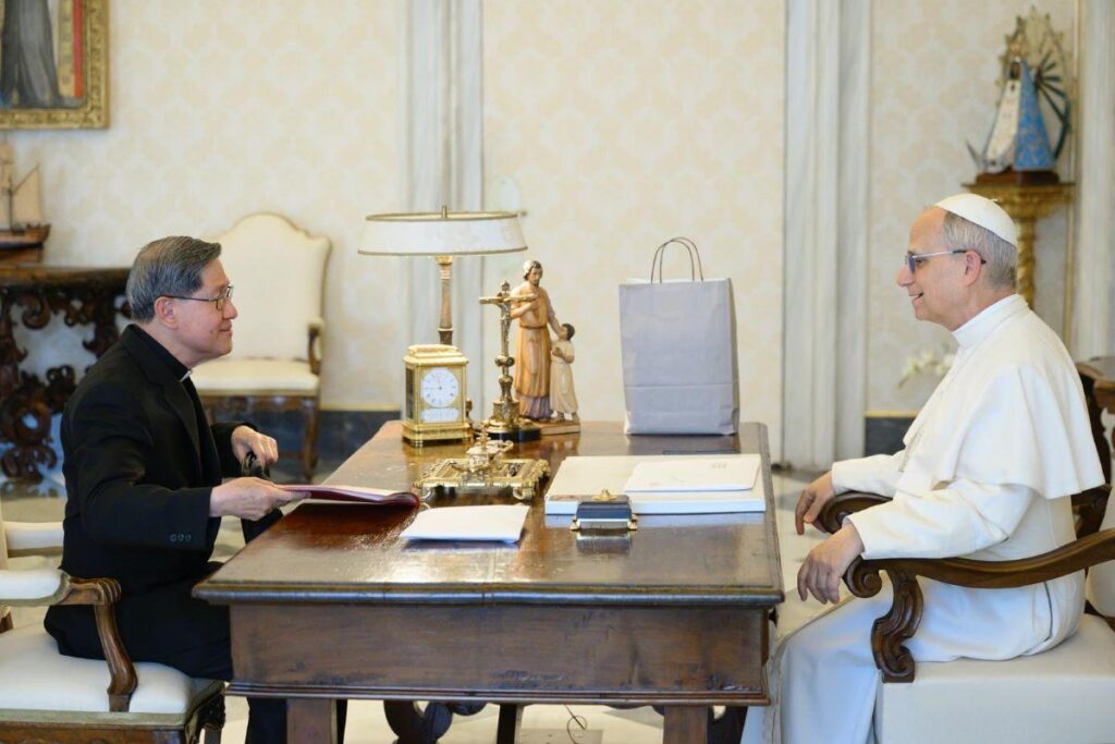 Cardinal Tagle Appointed Titular Bishop of Diocese Once Held by Pope Leo XIV
