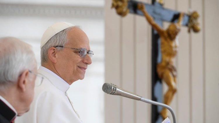 Pope Leo XIV recalls Pope Francis, one month after his death